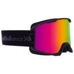 Red Bull Spect Masque de Ski Solo Matt Black Purple Burgundy Mirror Présentation