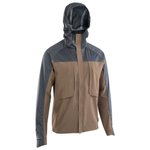 Ion Veste VTT Outerwear Shelter Jacket 3L Hybrid Unisex Mud Brown Présentation