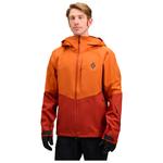 Black Diamond Blouson Ski M Recon Stretch Shell Saffron Burnt Sienna Présentation