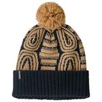 Patagonia Bonnet Powder Town Beanie Flow Sunken Blue Présentation