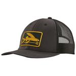 Patagonia Casquettes Flying Fish Lopro Trucker Hat Flying Fish Fork: Ink Black Présentation
