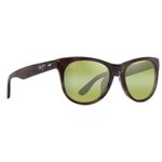 Maui Jim Lunettes de soleil Koaniani Asian Fit Shiny Melange Brown Havana Maui Ht Mineral Superthin Présentation