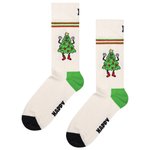 Happy Socks Chaussettes Crew Socks Happy Tree White Présentation