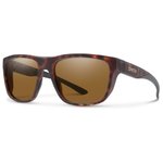 Smith Lunettes de soleil Barra S Matte Tortoise Chromapop Glass Polarized Brown Présentation