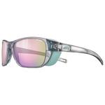Julbo Lunettes de soleil Camino M Translucide Brillant Gris Clair Mint Spectron 3 Présentation