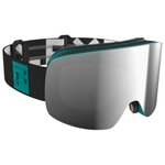 Flaxta Masque de Ski Prime Teal Silver Mirror Lens Présentation