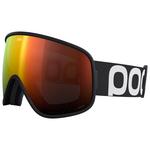 Poc Masque de Ski Vitrea Mid Uranium Black Clarity Intense Partly Sunny Orange + Clarity Intense Cloudy Coral Présentation