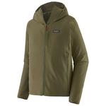 Patagonia Polaire R1 Techface Hoody Basin Green Présentation