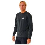 Rip Curl Top Manches Longues Stack Upf L/S Black Marle Présentation