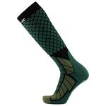 Therm-Ic Chaussettes Ski Magma Cushion Camo Green Black Présentation