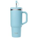 Qwetch Mug Travel Cup 900 ml Matt Pastel Bleu Présentation