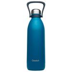 Qwetch Gourde Titan 1.5L Matt Bleu Canard Présentation