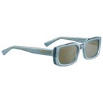 Serengeti Lunettes de soleil Nicholson Shiny Crystal Blue Mineral Polarized 555nm Présentation