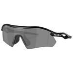 Oakley Lunettes de soleil Radar Plate Matte Black Prizm Black Polarized Présentation