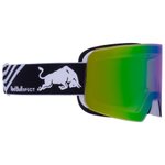 Red Bull Spect Masque de Ski Line Matt White Black IBoost Rose Green Mirror + Cloudy Snow Présentation