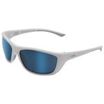 Cebe Lunettes de soleil Sailview Matt White Blue Polarized Présentation