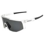 Binocle Eyewear Lunettes de soleil Horizon Shiny Translucide Gradient Grey Polarized Présentation