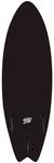 Catch Surf Planche Surf Blank Thruster Black 