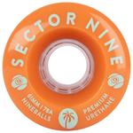 Sector 9 Roues longboard skate 61Mm 78A Centerset Nineballs Orange Présentation