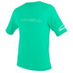 O'Neill Top Manches Courtes Youth Basic Skins S/S Sun Shirt Light Aqua Présentation