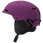 Salomon Casque de ski Husk Jr Pansy Présentation