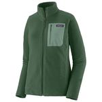 Patagonia Polaire W's R1 Air Jacket Canopy Green Présentation