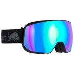 Red Bull Spect Masque de Ski Fink Matt Black Brown Green Mirror Présentation
