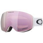 Oakley Masque de Ski Flight Deck M Matte White Prizm Rose Gold Iridium Présentation