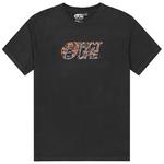 Picture Tee-shirt Basement Leo Tee Shirt Black Washed Présentation