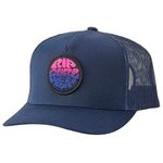 Rip Curl Casquettes Wetsuit Icon Trucker Washed Navy Présentation