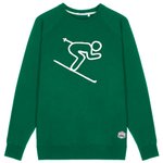 French Disorder Sweat Clyde Skieur Bottle Green Présentation