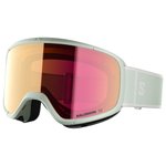 Salomon Masque de Ski Aksium 2.0 White Moss Multilayer Ruby Présentation