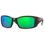 Costa Del Mar Lunettes de soleil Blackfin Light Tortoise Green Mirror Polarized Présentation