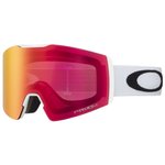 Oakley Masque de Ski Fall Line M Matte White Prizm Torch Iridium Présentation
