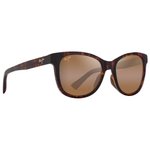 Maui Jim Lunettes de soleil Kiopa'a Havane Foncé Mat Bronze Hcl Minéral Superthin Présentation