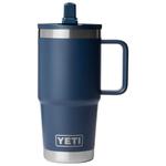 Yeti Mug Rambler 20 Oz (591 ml) Travel Straw Mug Navy 