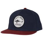 Salty Crew Casquettes Bruce Boys 6 Panel Navy Red Présentation
