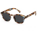 Izipizi Lunettes de soleil Sun #C Blue Tortoise Soft Grey Présentation