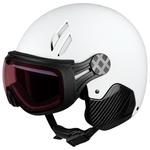 Diezz Casque visière Major Carbone White Carbon Présentation