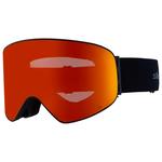 Slokker Masque de Ski Ziller Matte Black Red Mirror Présentation