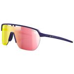 Julbo Lunettes de soleil Frequency Mat Violet Foncé Reactiv 1-3 Light Amplifier Présentation
