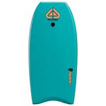 Flood Board de Bodyboard Usurper Boogie Teal Fluro Orange Présentation