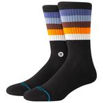 Stance Chaussettes Stripes Socks Maliboo Crew Indigo Présentation