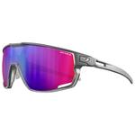 Julbo Lunettes de soleil Rush Mat Gris Translucide Brillant Spectron 3 Hd Présentation