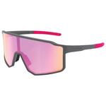 Cebe Lunettes de soleil Outflow Matt Light Grey Rose Red Mirror Photochromic Présentation