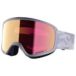 Salomon Masque de Ski Aksium 2.0 Blue Granite Multilayer Ruby Présentation