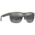 Maui Jim Lunettes de soleil Puakea Gris Vert Mat Neutral Grey Minéral Superthin Présentation