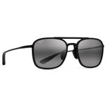 Maui Jim Lunettes de soleil Keokea Noir Brillant Gris Neutre MauiBrilliant Présentation