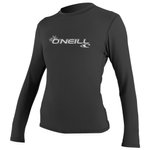 O'Neill Top Manches Longues Womens Basic Skins L/S Sun Shirt Black Présentation