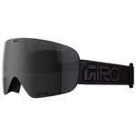 Giro Masque de Ski Contour Black Wordmark Vivid Jet Black + Vivid Infrared Présentation